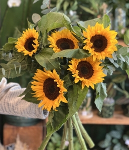 Bouquet de tournesols – Fleurs de Saison